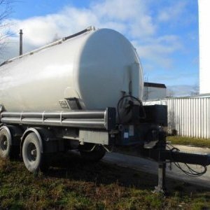 foto 30m3 silo malt tandem trailer tank Feldbinder